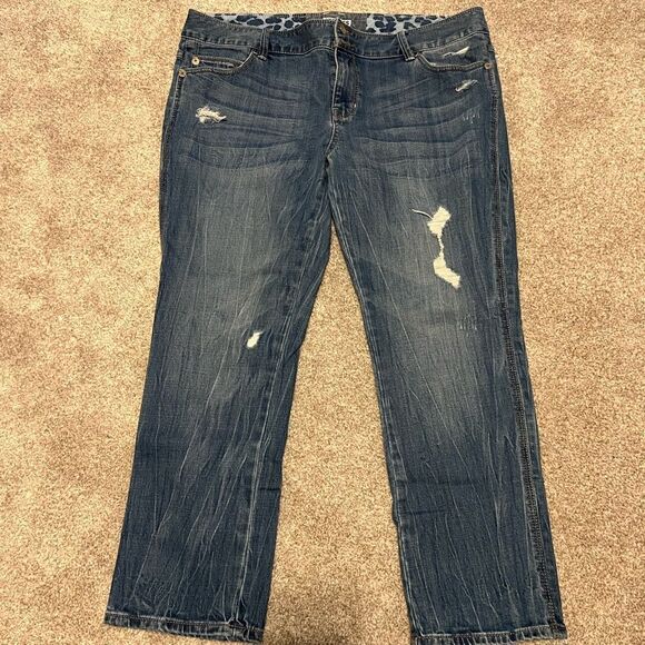 Express Denim - Vintage 90s Express Modern Boyfriend Jeans, size 12
